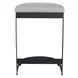 Maude Taupe Gray Outdoor Counter Height Stool