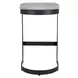 Kingsley Taupe Gray Upholstered Outdoor Bar Stool