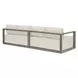 Carlisle Oyster White Outdoor 107" Sofa