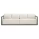 Carlisle Oyster White Outdoor 107" Sofa