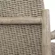 Prescott Twisted Oatmeal and Cerused Oak Outdoor Dining Chair