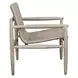 Prescott Oatmeal and Cerused Wheat Outdoor Lounge Chair