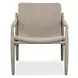 Prescott Oatmeal and Cerused Wheat Outdoor Lounge Chair