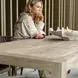 Arlington Cerused Wheat Outdoor 92" Rectangular Dining Table