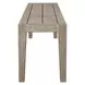 Arlington Cerused Wheat Outdoor Dining Room Set