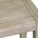 Arlington Cerused Wheat Outdoor Dining Bench