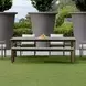 Belmont Gray Outdoor 92" Rectangular Dining Table