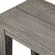 Belmont Weathered Dark Gray Outdoor Dining Bench