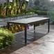 Carlisle Black Outdoor 92" Rectangular Dining Table