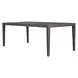 Carlisle Black Outdoor 92" Rectangular Dining Table
