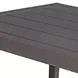 Carlisle Black Outdoor 92" Rectangular Dining Table