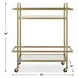 Erena Brass Bar Cart