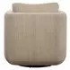 Abound Porcelain Upholstered Swivel Accent Chair