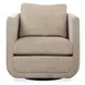 Abound Porcelain Upholstered Swivel Accent Chair