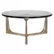 Riverton Antique Brass Outdoor Occasional Table Set
