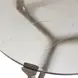 Riverton Antique Brass Outdoor Round Glass Top Coffee Table