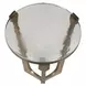 Riverton Antique Brass Outdoor Occasional Table Set