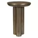 Arlington Antique Brass Outdoor Round Accent Table