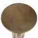 Arlington Antique Brass Outdoor Round Accent Table