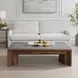 Prescott Brown and Gray Rectangular Coffee Table
