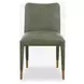 Oakley Pine Green Upholstered Dining Chair Set of 2