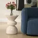 Alden Cream Round Accent Table