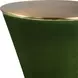 Monterey Brass and Jade Green Round Drink Table