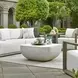 Fairmont Limestone Outdoor Square Occasional Table Set