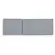 Kingsley Charcoal Gray Upholstered Outdoor 78" Pool Chaise Cushion