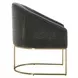 Somerset Charcoal Upholstered Dining Arm Chair