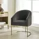 Somerset Charcoal Upholstered Dining Arm Chair