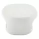 Leyton Warm White Outdoor Oval Coffee Table
