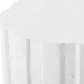 Fairmont White Outdoor Round Accent Table