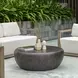 Somerset Black Outdoor Round Coffee Table