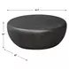 Somerset Black Outdoor Round Coffee Table