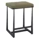 Midas Moss Upholstered Counter Height Stool