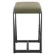 Midas Moss Upholstered Counter Height Stool
