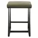 Midas Moss Upholstered Counter Height Stool