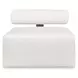Bolster Back Oyster White Outdoor 36" Armless Sofa