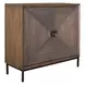 Bottom Line Brown and Bronze 2 Door Accent Cabinet