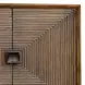 Bottom Line Brown and Bronze 2 Door Accent Cabinet