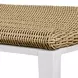 Calbas White and Honey Outdoor Dining Chair