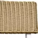 Calbas White and Honey Outdoor Dining Chair