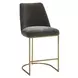 Somerset Charcoal Upholstered Counter Height Stool