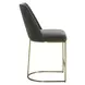 Somerset Charcoal Upholstered Counter Height Stool