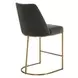 Somerset Charcoal Upholstered Counter Height Stool