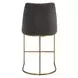 Somerset Charcoal Upholstered Counter Height Stool