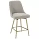 Fairmont Heathered Taupe Upholstered Counter Height Stool