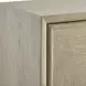 Alden Cerused and Gold 2 Door Accent Cabinet