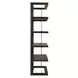 Carlisle Walnut and Brass Etagere